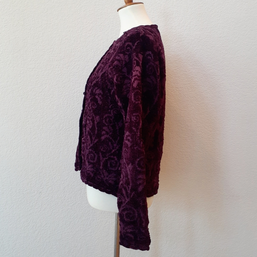 Icelandic Design Plum Tapestry Jacket - image 4